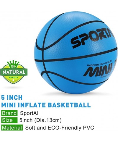 Small Basketball Mini Bouncy Ball for Kids Safe and Soft to Handheld 5" Cute Toy Basketballs Come Deflate $17.65 Toy Sports P...