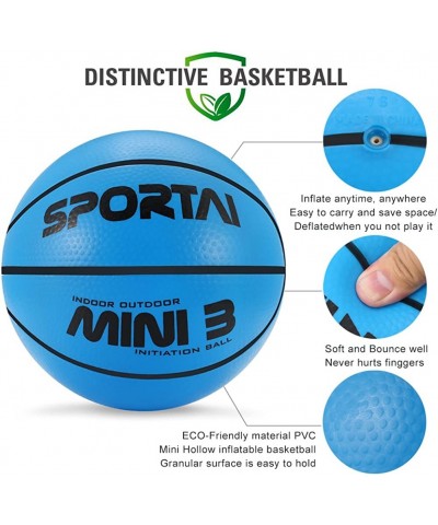 Small Basketball Mini Bouncy Ball for Kids Safe and Soft to Handheld 5" Cute Toy Basketballs Come Deflate $17.65 Toy Sports P...