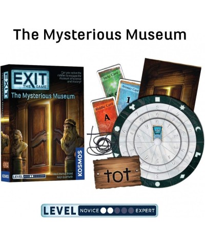 EXIT: The Game 4-Pack Escape Room | Beginner Bundle | Haunted Roller Coaster Sunken Treasure Mysterious Museum House of Riddl...