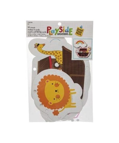 Noah's Ark Lacing Cards Craft Game - 10 Count - Makes 5 Cards $17.77 Craft Kits