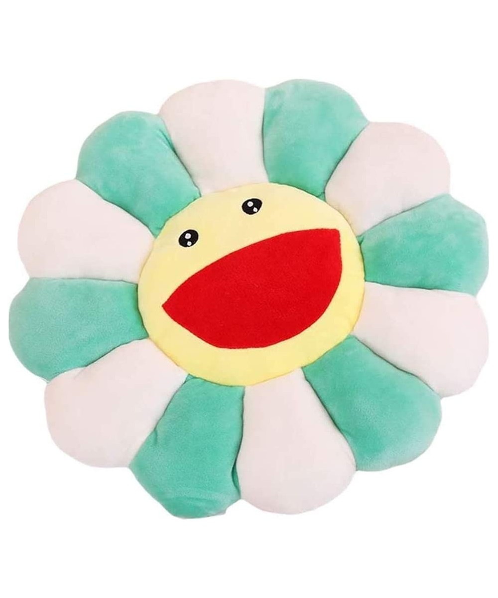 Flower Plush Pillow Sunflower Pillow Soft & Comfortable Sunflower Smiley Cushion Colorful Sun Flower Plush Toy Home Bedroom S...