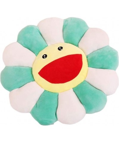 Flower Plush Pillow Sunflower Pillow Soft & Comfortable Sunflower Smiley Cushion Colorful Sun Flower Plush Toy Home Bedroom S...