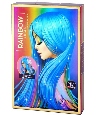 Rainbow Wig – 18"" Role Play Wig for Girls (572534EUC) $24.69 Kids' Dress-Up Accessories