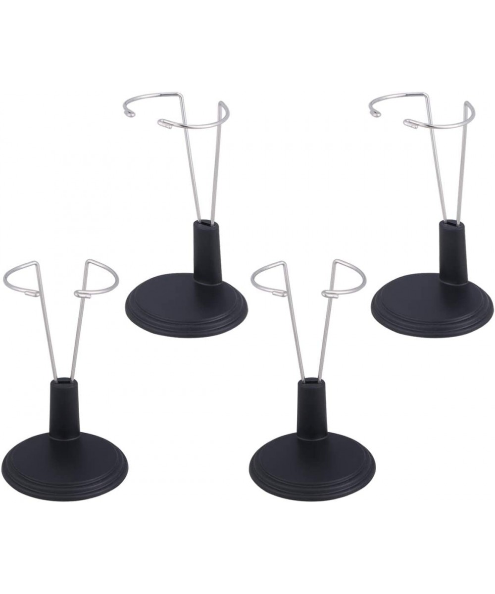 Doll Stands Display Holder Doll Bracket Support Teddy Bear Stand for Home Black 15cm 4pcs $16.13 Dolls