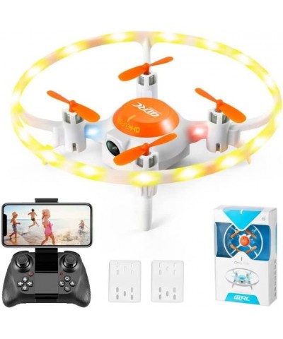 V5 Mini Drone with 720P Camera for Kids FPV RC Helicopter Quadcopter Drone for Beginners with Neno Lights Altitude Hold and H...