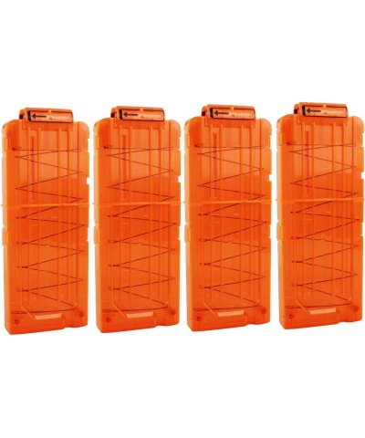 Bullet Clips Soft 12 Bullets Dart Gun Clips Magazine Clip For Nerf Toy Dart Gun 4PCS (transparent orange) $25.00 Toy Foam Bla...