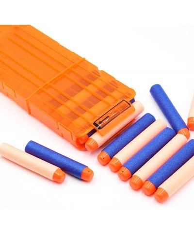 Bullet Clips Soft 12 Bullets Dart Gun Clips Magazine Clip For Nerf Toy Dart Gun 4PCS (transparent orange) $25.00 Toy Foam Bla...