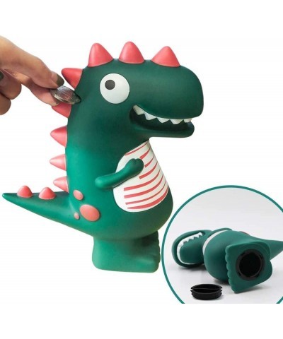 Cute Dinosaur Piggy Bank Cartoon Green Dinosaur Child Money Bank Shatterproof Money Saving Box Perfect Unique Money Savings J...