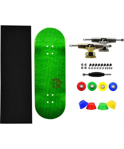 Prolific Complete Fingerboard with Upgraded Components - Pro Board Shape and Size Bearing Wheels  Bushings and Trucks - 32mm ...