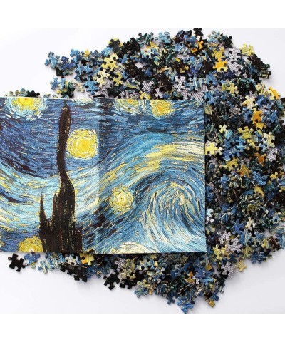 2000 Pieces Jigsaw Puzzles Large Puzzle Game Artwork for Adults Teens - Starry Night (39.4 x 27.6inch) $49.58 Jigsaw Puzzles