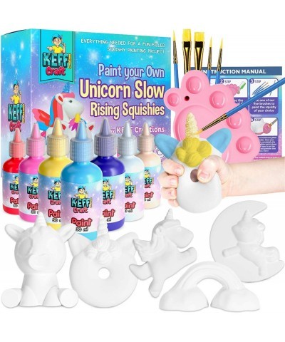 Paint Your Own Squishies - Unicorn Squishy Maker Painting Kit for Kids - DIY Arts & Crafts Gifts Toys for Girls and Boys with...