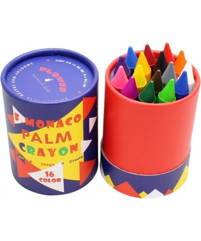 Jumbo Crayons for Toddlers 16 Colors Non Toxic Crayons Easy to Hold Large Crayons for Kids Safe for Babies and Children Flowe...