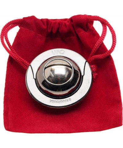 UFO Hanayama Brain Teaser Puzzle New 2019 Release Level 4 Difficulty Rating RED Velveteen Drawstring Pouch Bundled $31.76 Bra...