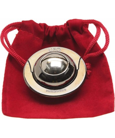 UFO Hanayama Brain Teaser Puzzle New 2019 Release Level 4 Difficulty Rating RED Velveteen Drawstring Pouch Bundled $31.76 Bra...