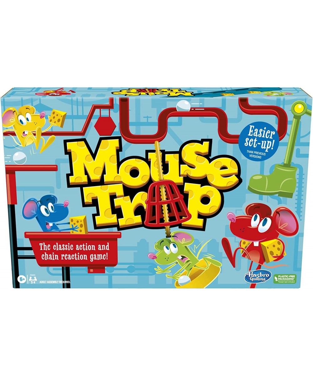 Mouse Trap Board Game for Kids Ages 6 and Up Classic Game for 2-4 Players with Easier Set-Up Than Previous Versions $29.28 Bo...