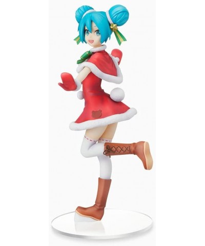 SEGA Hatsune Miku Series Super Premium Figure Hatsune Miku Christmas 2021 Figure $65.59 Action Figures