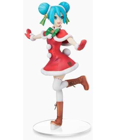 SEGA Hatsune Miku Series Super Premium Figure Hatsune Miku Christmas 2021 Figure $65.59 Action Figures