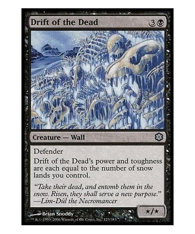 Magic: the Gathering - Drift of The Dead - Coldsnap Theme Deck Reprints $12.11 Card Games