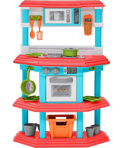 My Very Own Gourmet Kitchen Playset 23 Play Kitchen Accessories Oven Stove Muffin Tin Pots and Pans Chef Pretend Play Encoura...