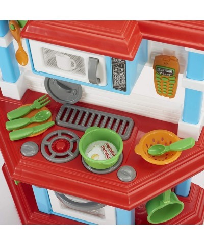 My Very Own Gourmet Kitchen Playset 23 Play Kitchen Accessories Oven Stove Muffin Tin Pots and Pans Chef Pretend Play Encoura...