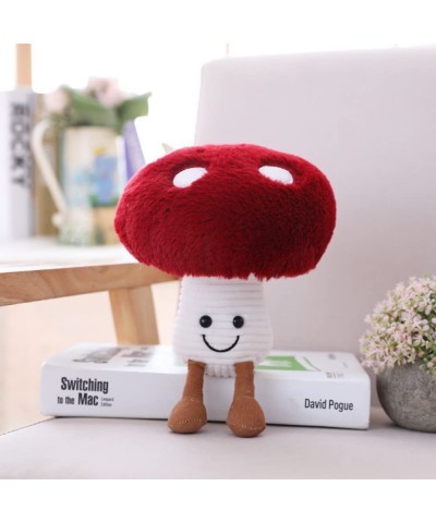 Cute Mushroom Plush Pillow Mushroom Pillows for Beds and Sofas Mushroom Plush Stuffed Animal Fun Plush Toys and Home Decor It...