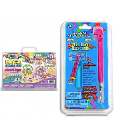 Mega Combo with Loomi-Pals Charms & Tail Upgrade Kit - Metal Hook - Pink Small $41.99 Craft Kits