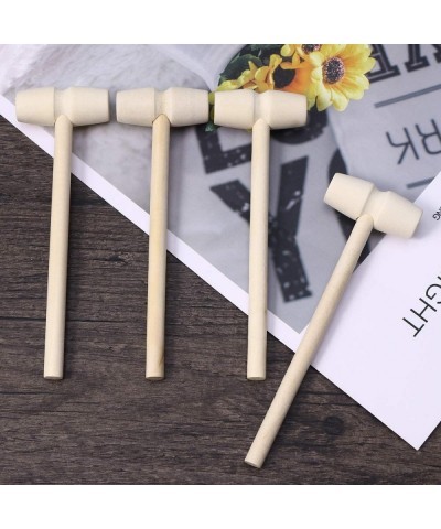 Mini Wooden Hammer Mallet Pounding Toy 10pcs Crab Mallet Lobster mallets Beating Gavel Toys Educational Toy $18.75 Early Deve...