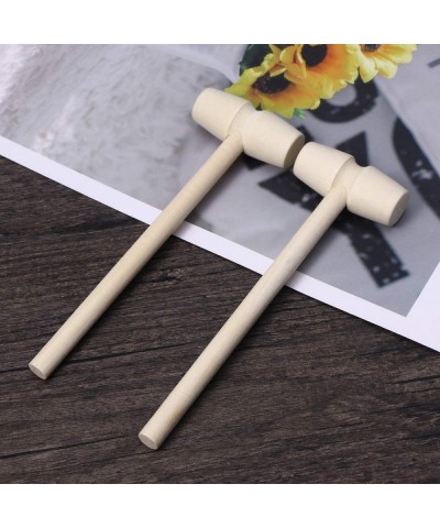 Mini Wooden Hammer Mallet Pounding Toy 10pcs Crab Mallet Lobster mallets Beating Gavel Toys Educational Toy $18.75 Early Deve...