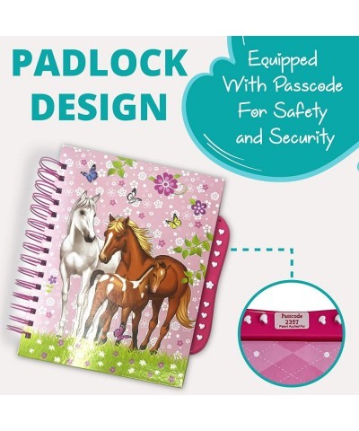 Horse Scrapbook Kit for Girls | Equestrian DIY Scrapbooking Kit for Little Girl and Tween Gifts | 114 Piece Scrapbook and Sta...