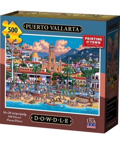 Dowdle Jigsaw Puzzle - Puerto Vallarta - 500 Piece $41.49 Jigsaw Puzzles