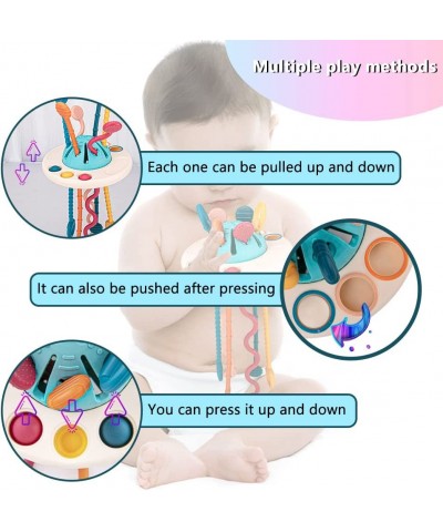 Baby Sensory Toys Funny Montessori Silicone Toys for Toddler - Fine Motor Skills Toys for Babies 6-12 Months Early Educationa...