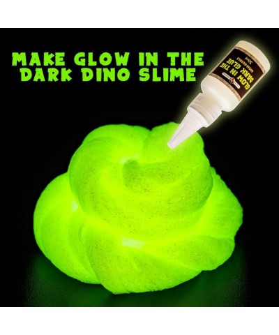 Dinosaur Slime Kit Glow in The Dark Slime Making Kit to Create Fun Slime for Boys and Dino Poop Slime for Kids Great Gift Ide...