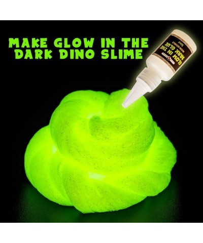 Dinosaur Slime Kit Glow in The Dark Slime Making Kit to Create Fun Slime for Boys and Dino Poop Slime for Kids Great Gift Ide...