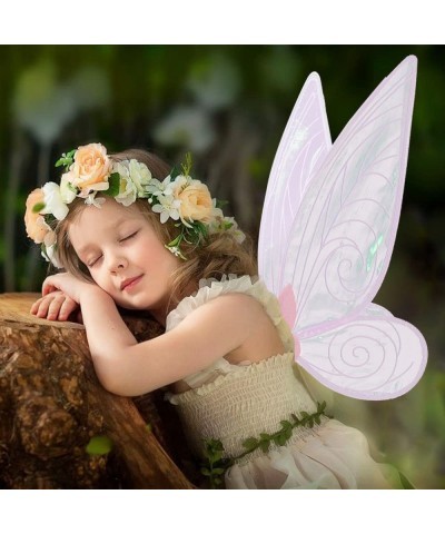 Butterfly Wings for Girls Women Fairy Wings Halloween Costume Sparkle Angel Wings Dress Up Party Favor(Pink) $21.83 Kids' Cos...