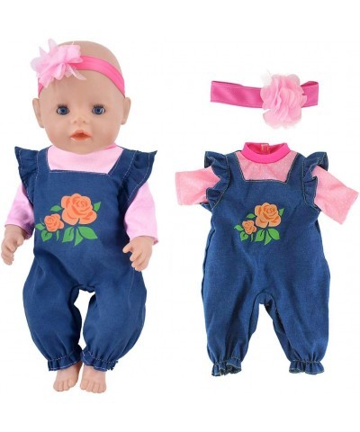 Doll Clothes 4 Sets Doll Fashion Outfits Fit for 18 inch Girl Doll 15-17 inch Baby Dolls $37.41 Doll Accessories