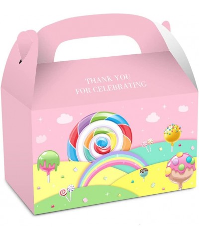 12 Pcs Candyland Lollipop Candy Theme Birthday Party Candy Cake Box Set For Baby Shower Wedding Bridal Lollipop Candy Bouquet...