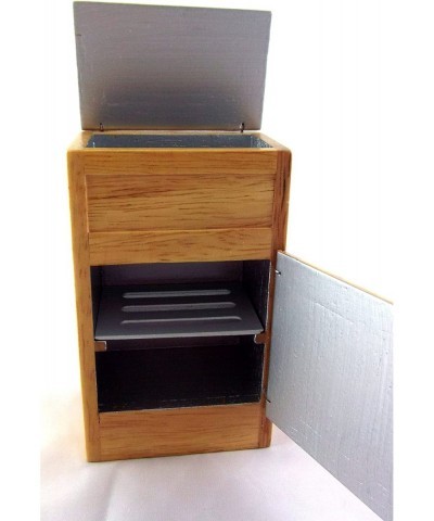 Dollhouse Miniature Two Door Oak Ice Box $55.06 Dollhouse Accessories