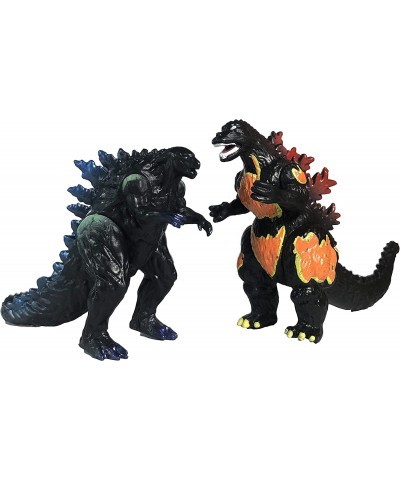 Set of 10 Godzilla Toys Movable Joint Action Figures King of The Monsters vs Kong Mini Dinosaur Mothra Imago Burning Heisei M...