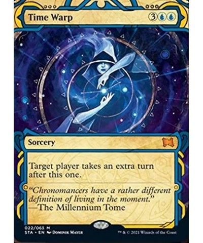 Magic: The Gathering - Time Warp (022) - Borderless - Strixhaven Mystical Archive $30.30 Trading Cards & Accessories