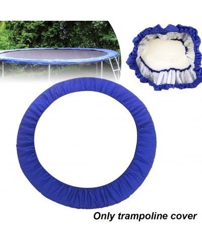 Trampoline Pad Trampoline Replacement Safety Pad No Holes for Pole Waterproo f 3 Layer Shock Absorbent Surround Spring Cover ...