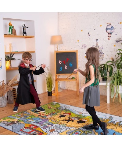 I Harry Potter Wizarding World Adventure Activity Game Play Area Rug Carpet for Kids and Children Bedrooms and Playroom $95.3...