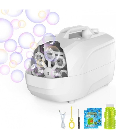 Bubble Machine Automatic Bubble Maker for Kids Portable Bubble Blower for Outdoor Indoor Party Wedding Bubble Blower Machine ...