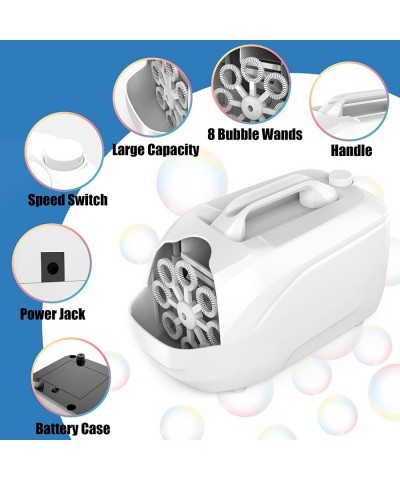 Bubble Machine Automatic Bubble Maker for Kids Portable Bubble Blower for Outdoor Indoor Party Wedding Bubble Blower Machine ...