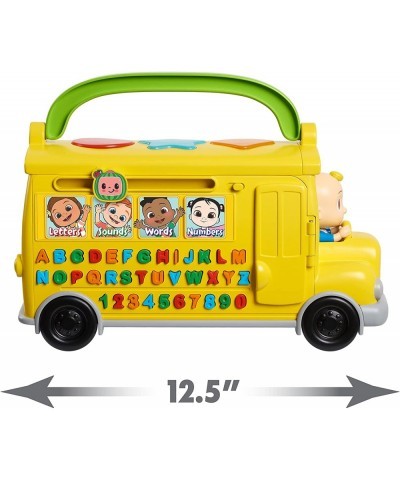 CoComelon Musical Learning Bus Number and Letter Recognition Phonetics Yellow School Bus Toy Plays ABCs and Wheels on the Bus...