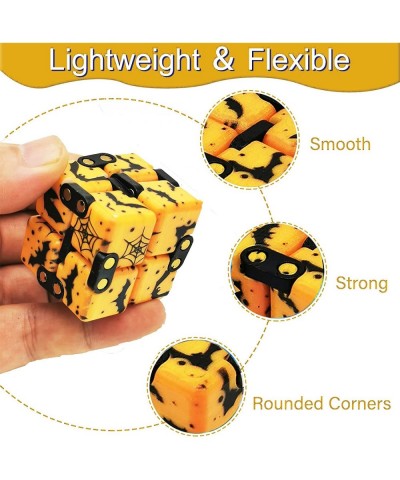 Aionly 4 Packs Infinite Cube Heavy/Rounded Corners Stress Relief Infinite Cube Fidget Toy Hand-Held Puzzle Flip Fidget Cube f...