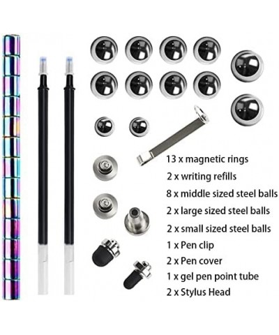 Toy Pen Decompression Magnetic Metal Pen Eliminate Pressure Fidget Gadgets Multifunction Writing Magnet Ballpoint Pen Gift fo...