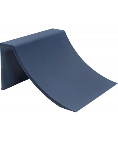 Fingerboard Quarter Pipe - 6 x 6 x 3 - Blue Steel Colorway $44.24 Finger Toys