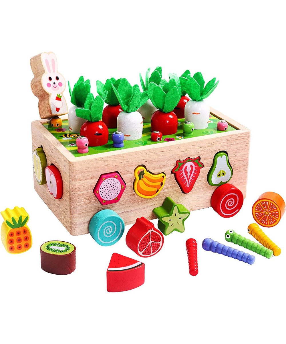 Montessori Toys for 2-4 Years Old Boy Girls Gifts Wooden Educational Toys for Kids Age 3-5 Shape Sorter Sensory Toys Gifts fo...