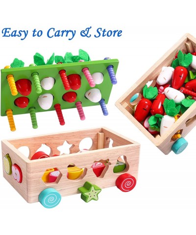 Montessori Toys for 2-4 Years Old Boy Girls Gifts Wooden Educational Toys for Kids Age 3-5 Shape Sorter Sensory Toys Gifts fo...