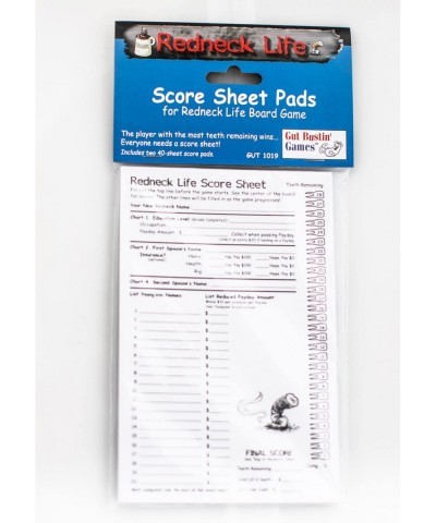 Redneck Life Board Game Scoresheet Pads $21.85 Board Games